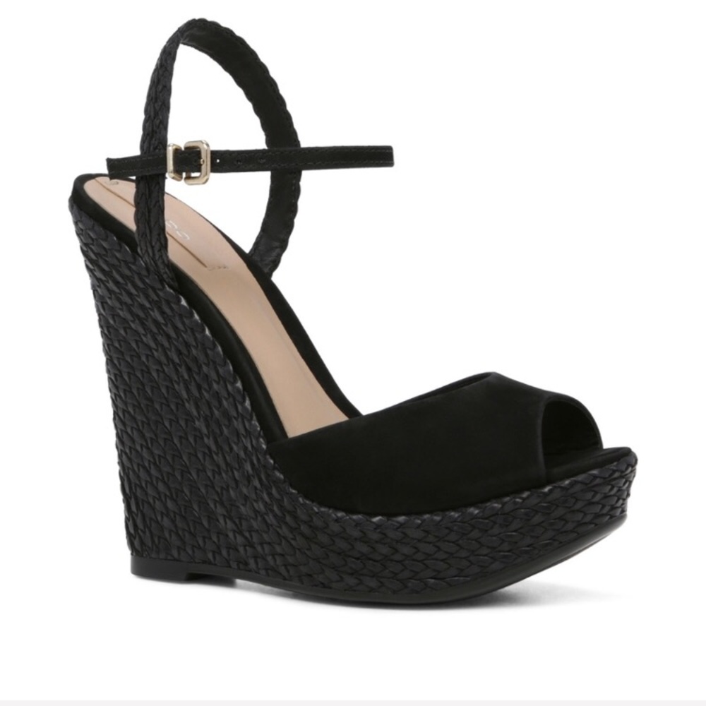 🎉HP ALDO Shizuko Wedge Sandals😍